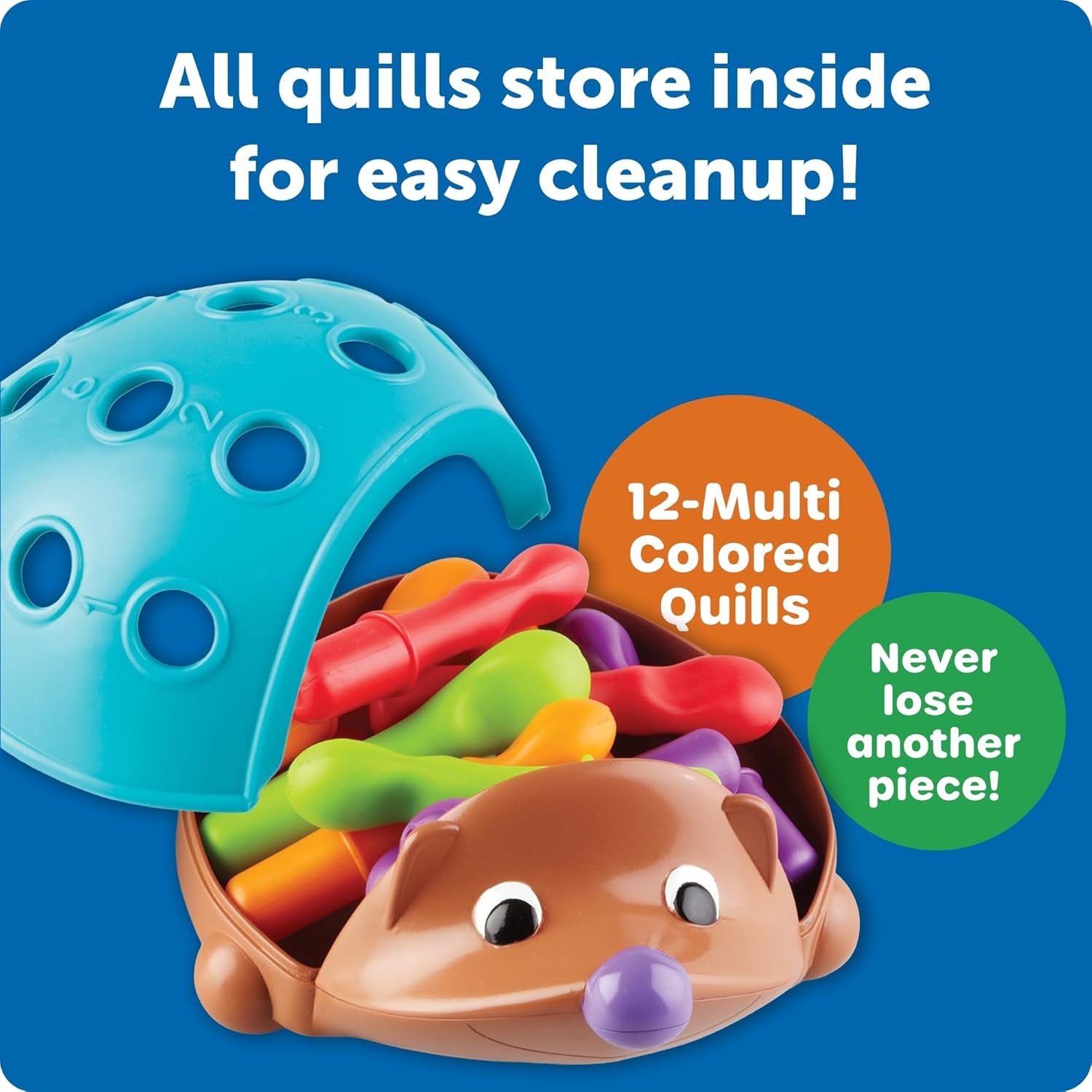 Spike the Fine Motor Hedgehog - Toddler Learning Toys, Fine Motor and Sensory Toys for Kids Ages 18+ Months, Montessori Toys